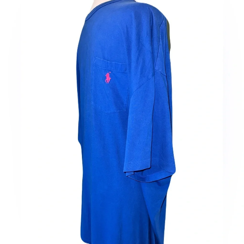 Polo by Ralph Lauren Men's Blue Short Sleeve T-Shirt Size XXL - Picture 7 of 12